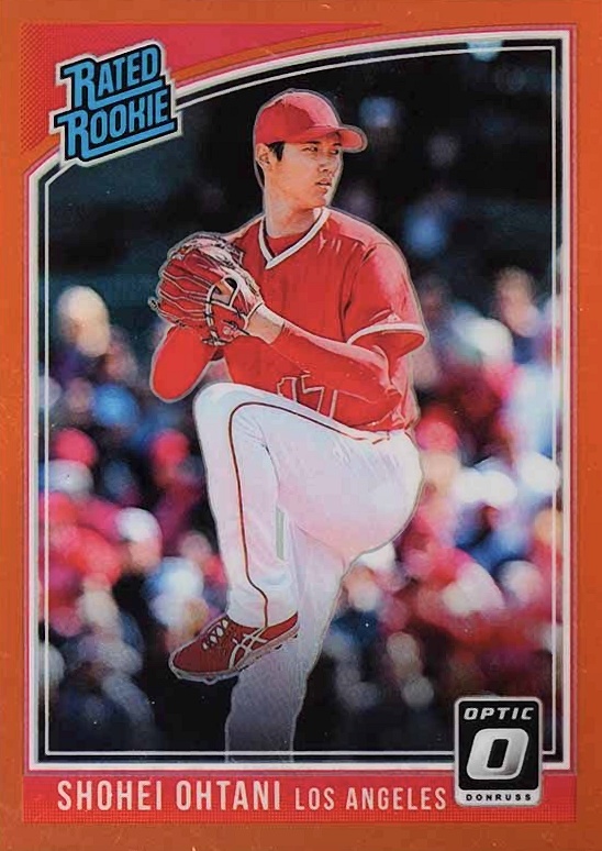 2018 Panini Donruss Optic Shohei Ohtani #176 Baseball Card