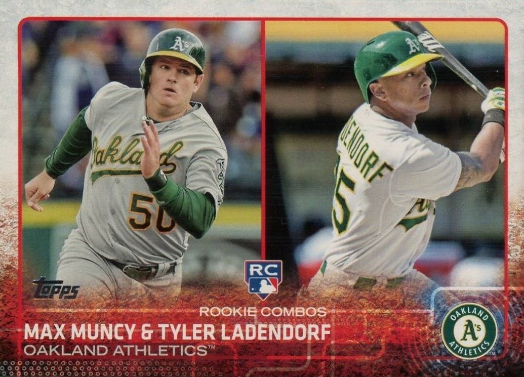 2015 Topps Update Max Muncy/Tyler Ladendorf #US54 Baseball Card