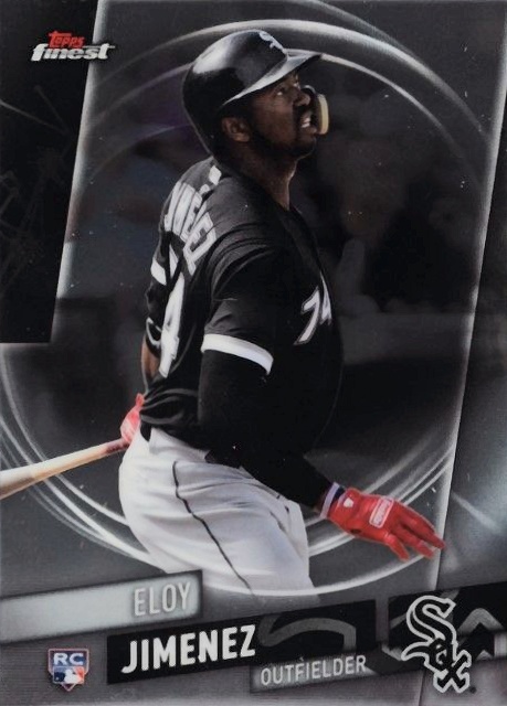 2019 Finest Eloy Jimenez #18 Baseball Card