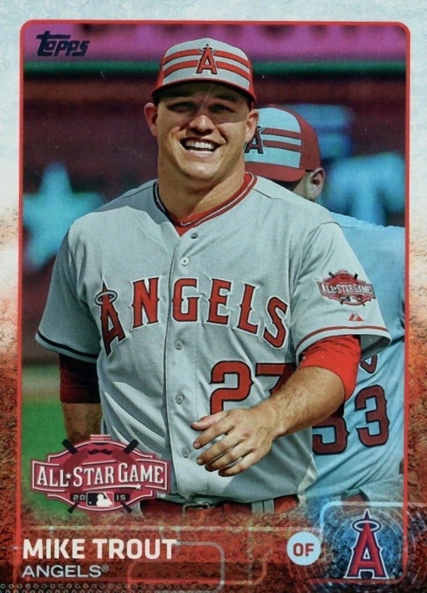 2015 Topps Update Mike Trout #US364 Baseball Card