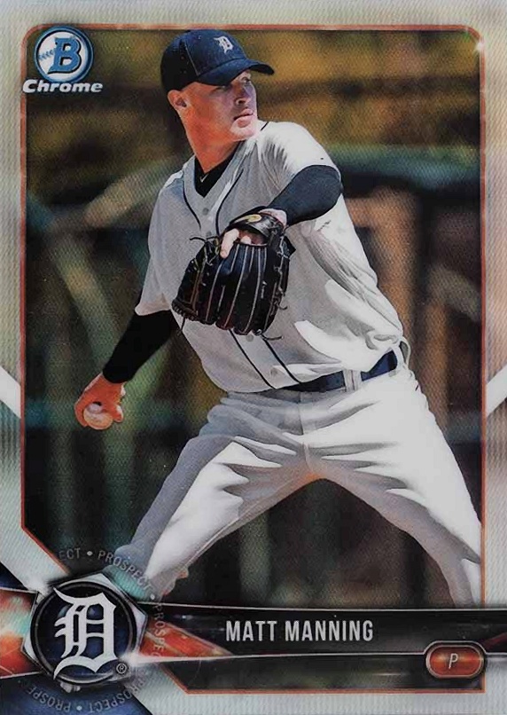 2018 Bowman Draft Matt Manning #BDC145 Baseball Card