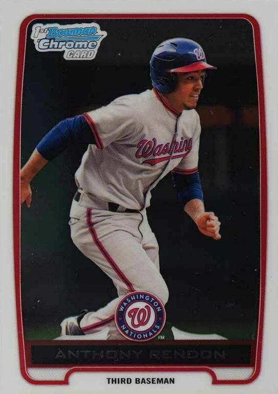 2012 Bowman Prospects Anthony Rendon #BCP88 Baseball Card