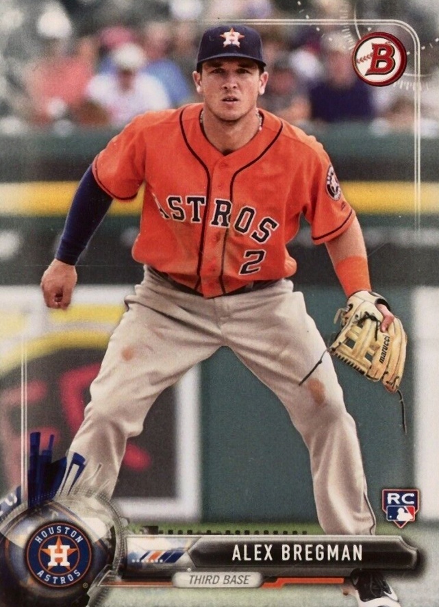 2017 Bowman Alex Bregman #75 Baseball Card