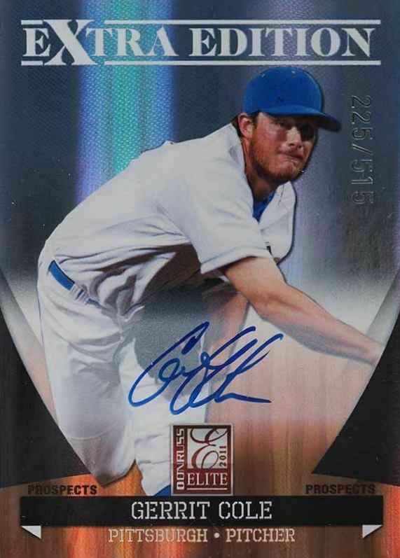 2011 Donruss Elite Extra Edition Prospects Gerrit Cole #P-3 Baseball Card