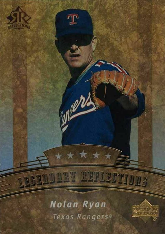 2005 Upper Deck Reflections Nolan Ryan #156 Baseball Card