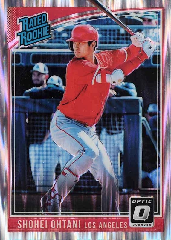 2018 Panini Donruss Optic Shohei Ohtani #56 Baseball Card