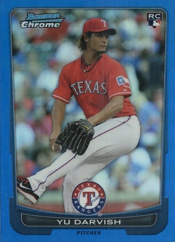 2012 Bowman Chrome Draft YU Darvish #50 Baseball Card