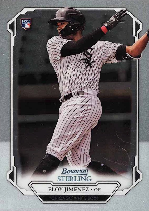 2019 Bowman Sterling Eloy Jimenez #BSR70 Baseball Card