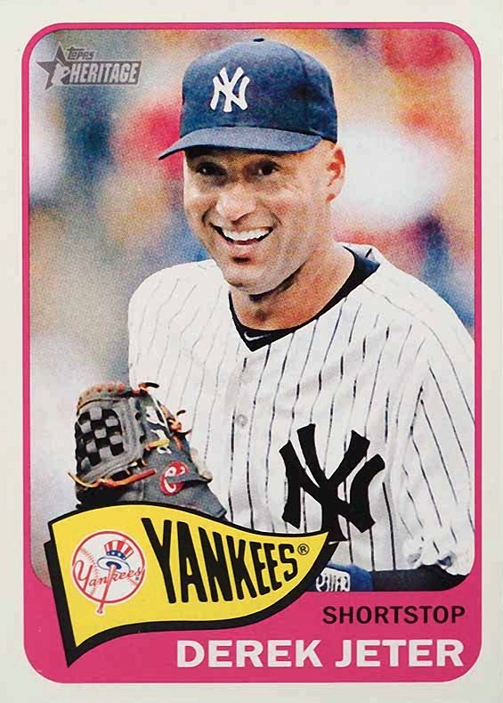 2014 Topps Heritage  Derek Jeter #433 Baseball Card