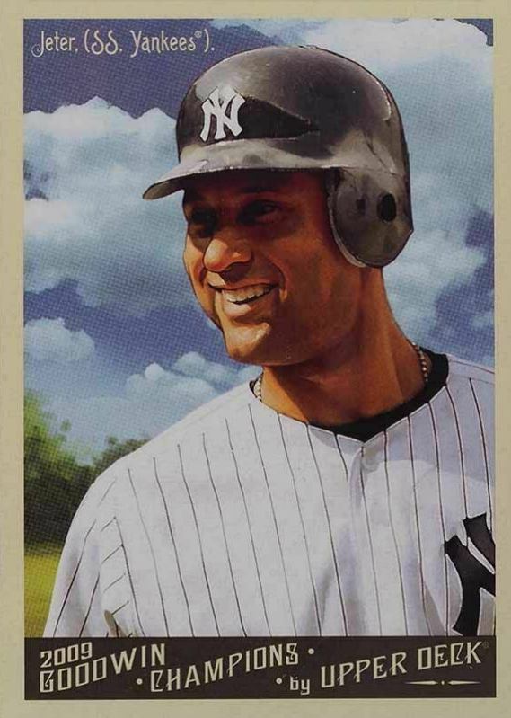 2009 Goodwin Champions Derek Jeter #2 Baseball Card