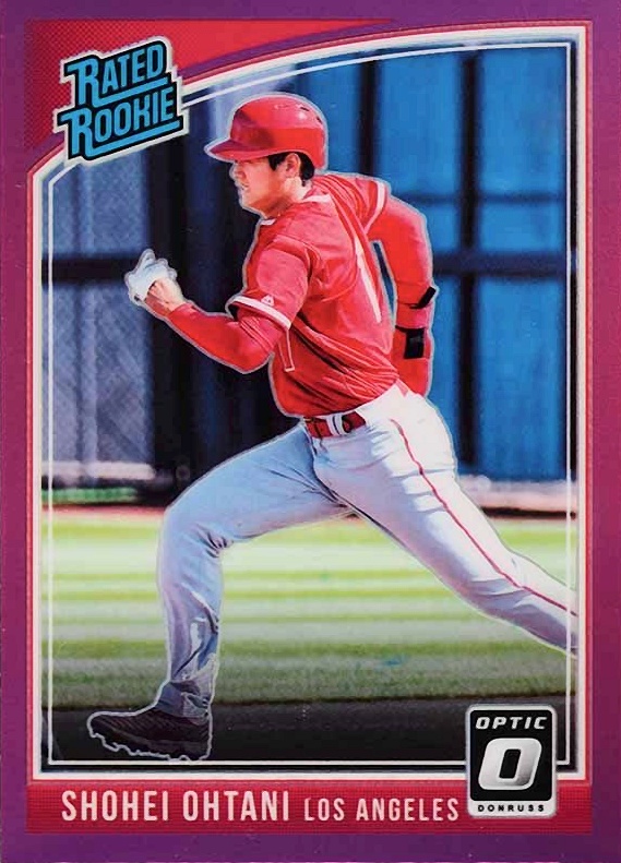 2018 Panini Donruss Optic Shohei Ohtani #56 Baseball Card