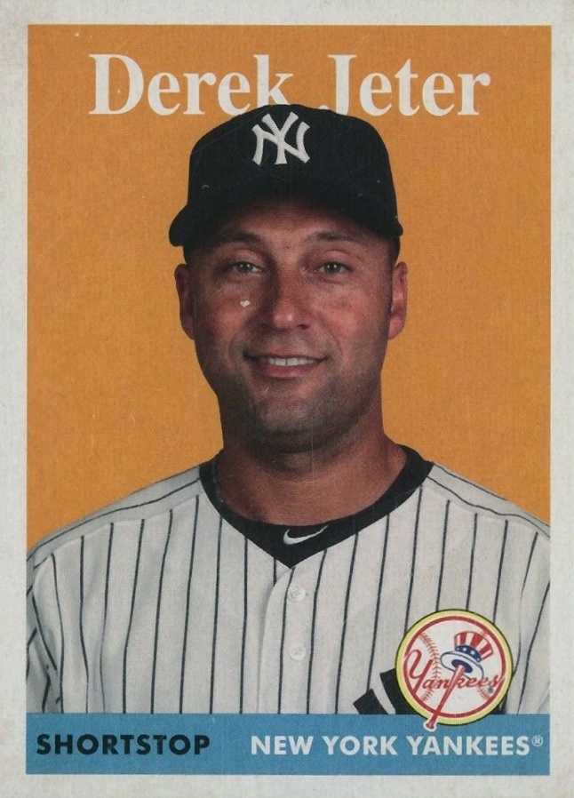 2019 Topps Archives Derek Jeter #1 Baseball Card