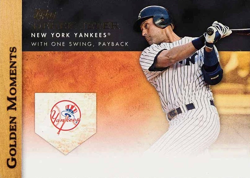 2012 Topps Golden Moments Derek Jeter #GM-3 Baseball Card