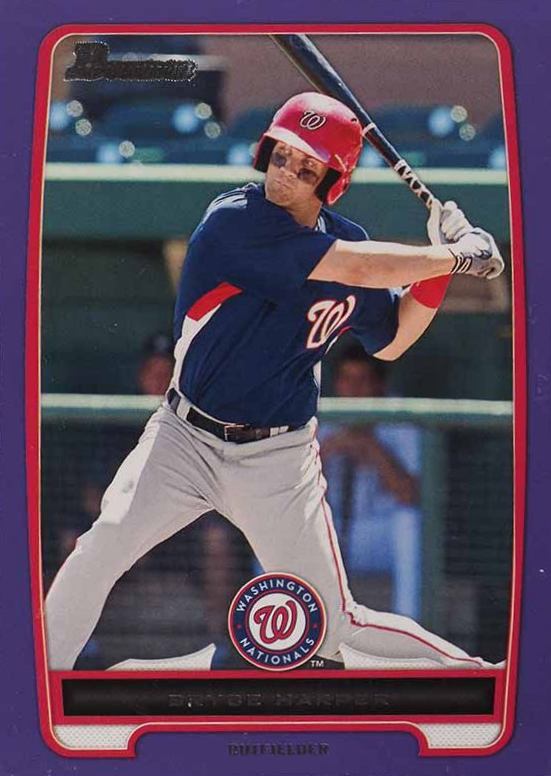 2012 Bowman Prospects Bryce Harper #BP10 Baseball Card