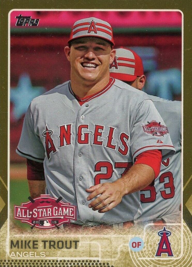 2015 Topps Update Mike Trout #US364 Baseball Card