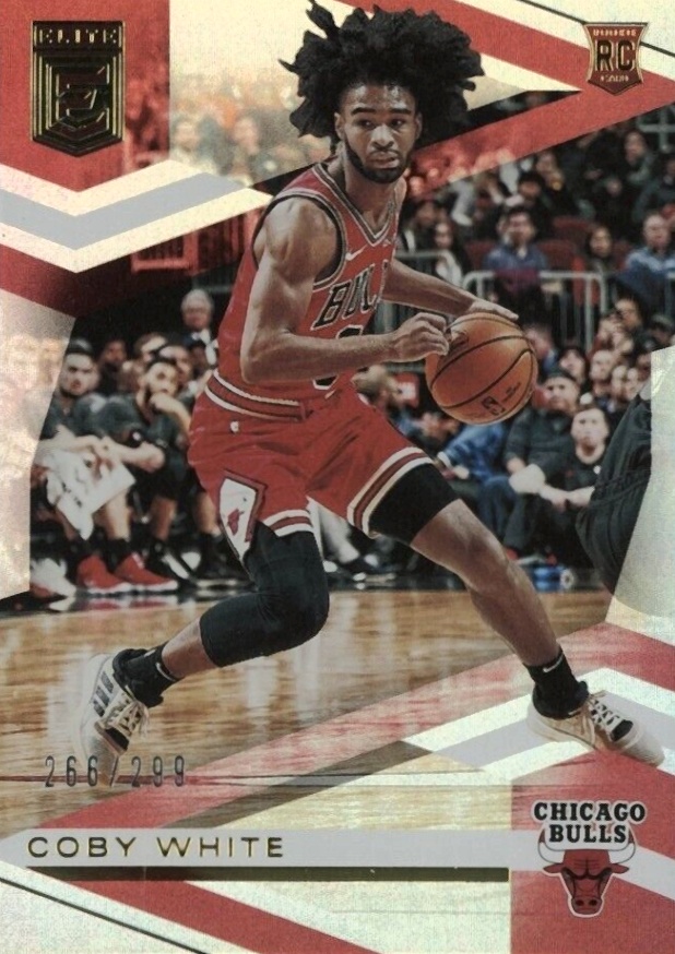 2019 Panini Donruss Elite Coby White #120 Basketball Card