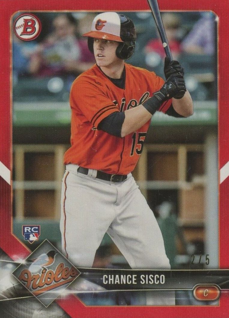 2018 Bowman Chance Sisco #12 Baseball Card