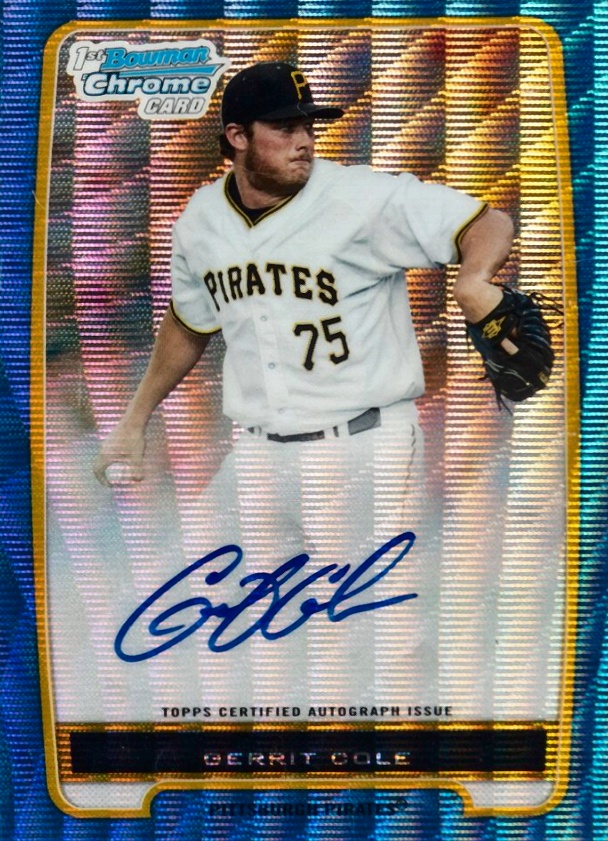 2012 Bowman Prospects Gerrit Cole #BCP86 Baseball Card