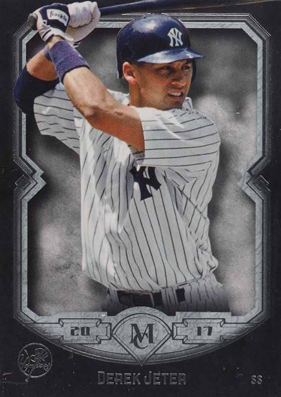 2017 Topps Museum Collection Derek Jeter #70 Baseball Card