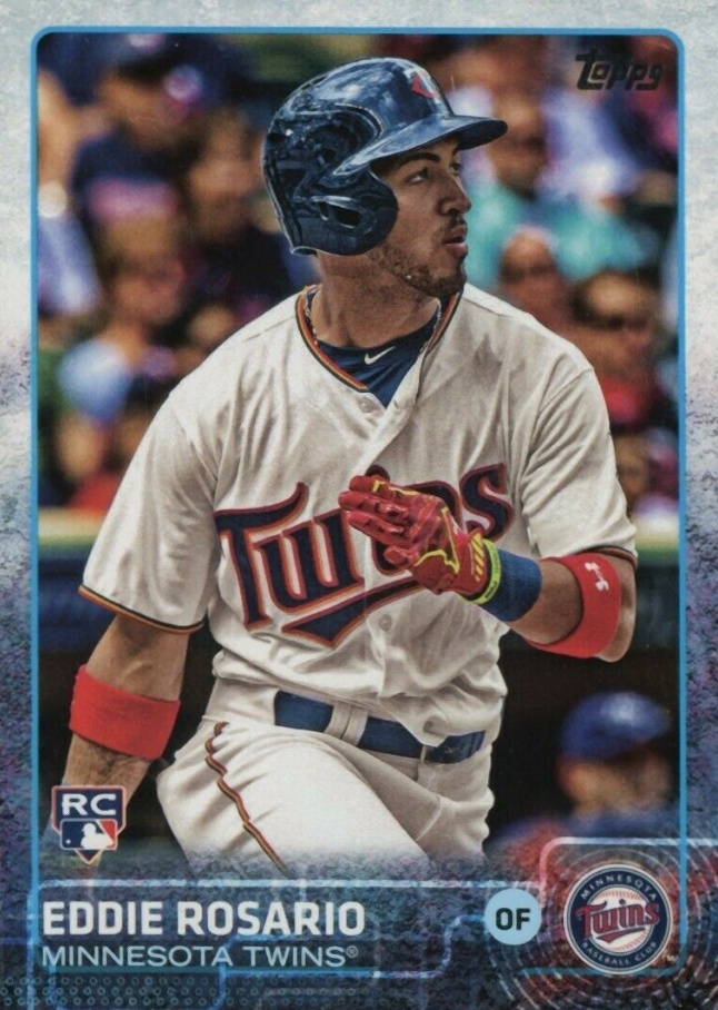 2015 Topps Update Eddie Rosario #US341 Baseball Card