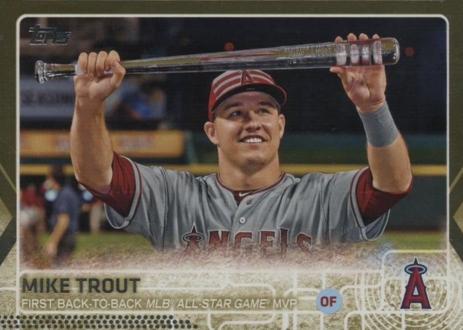 2015 Topps Update Mike Trout #US227 Baseball Card