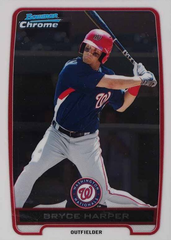 2012 Bowman Prospects Bryce Harper #BCP10 Baseball Card