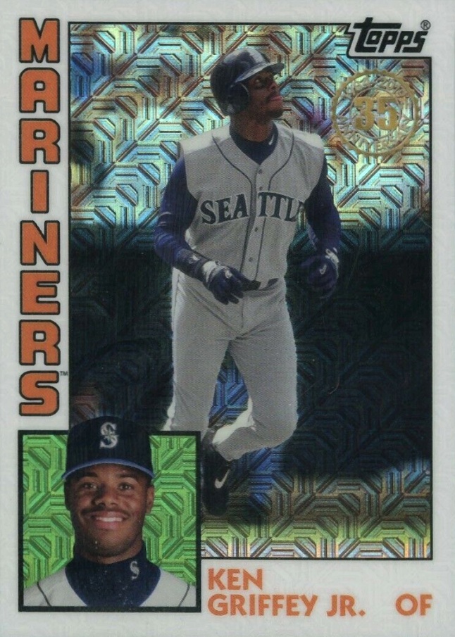 2019 Topps Silver Pack 1984 Chrome Promo  Ken Griffey Jr. #2 Baseball Card