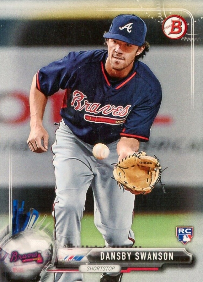 2017 Bowman Dansby Swanson #57 Baseball Card