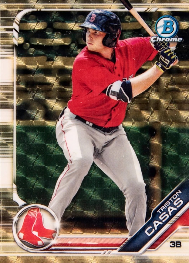 2019 Bowman Draft Triston Casas #BDC87 Baseball Card