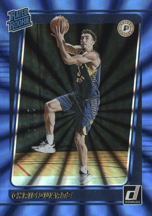 2021 Panini Donruss Chris Duarte #223 Basketball Card