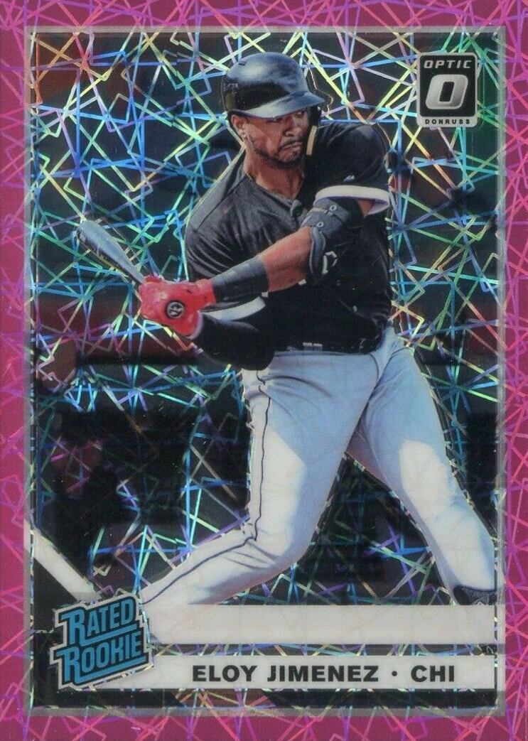 2019 Panini Donruss Optic Eloy Jimenez #83 Baseball Card