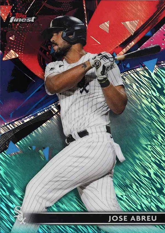 2021 Topps Finest Jose Abreu #60 Baseball Card