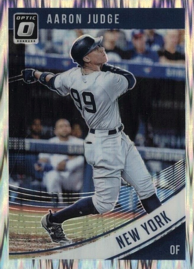 2018 Panini Donruss Optic Aaron Judge #114 Baseball Card