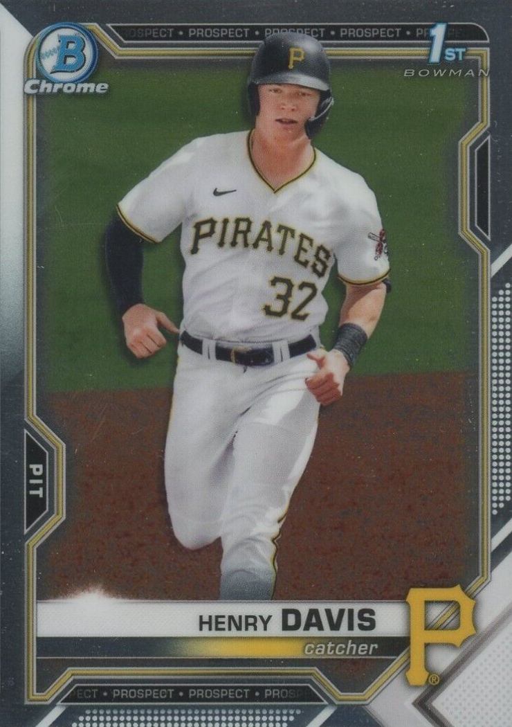 2021 Bowman Draft Henry Davis #BDC48 Baseball Card