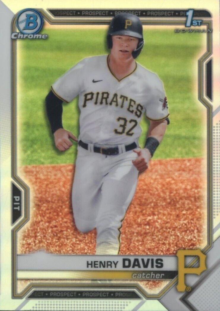 2021 Bowman Draft Henry Davis #BDC48 Baseball Card