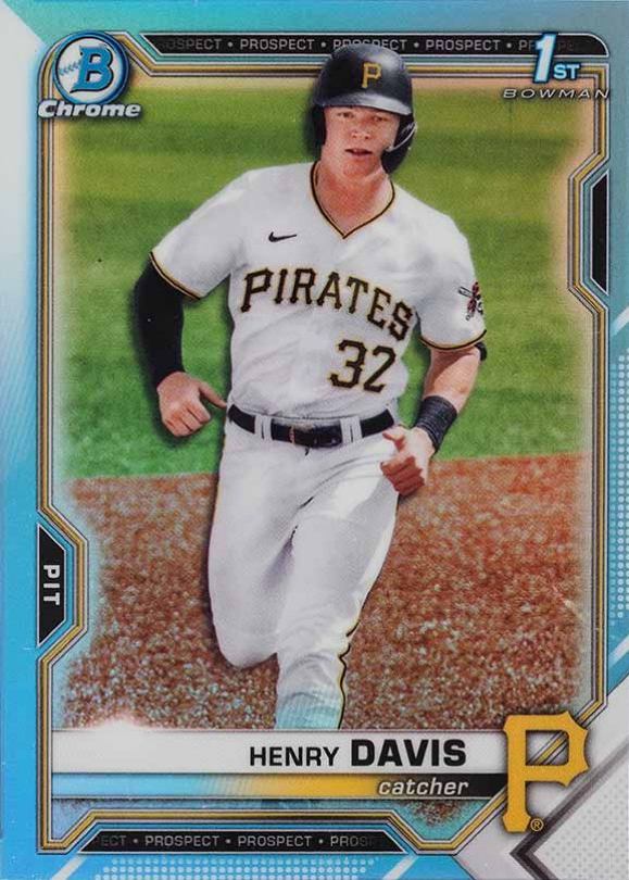 2021 Bowman Draft Henry Davis #BDC48 Baseball Card