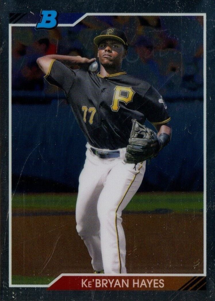 2020 Bowman Heritage Chrome Prospects KE'Bryan Hayes #KH Baseball Card