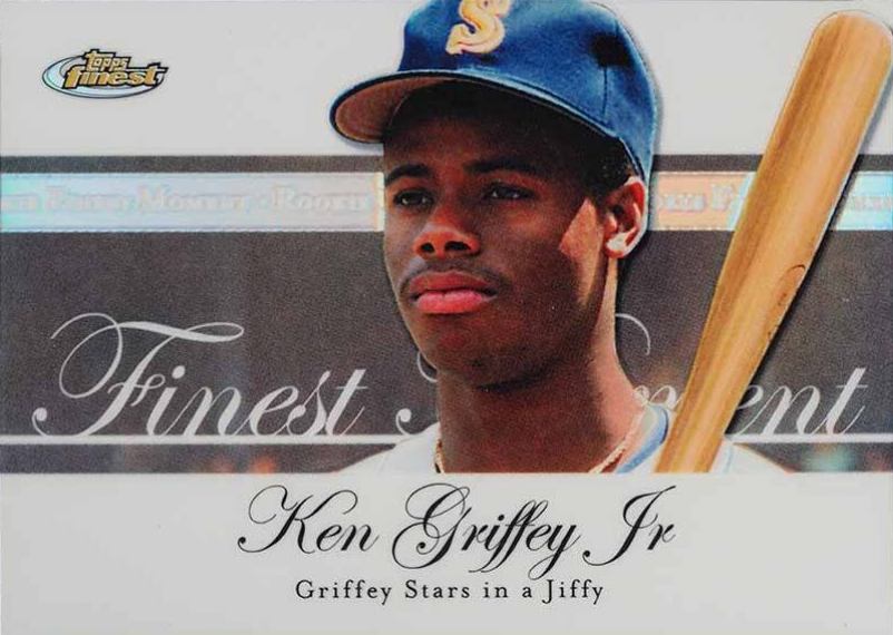 2007 Finest Rookie Finest Moments Ken Griffey Jr. #RFMKG Baseball Card