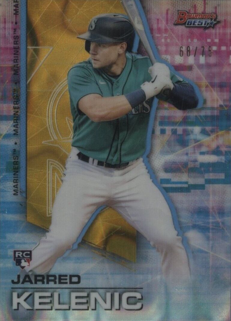 2021 Bowman's Best Jarred Kelenic #27 Baseball Card