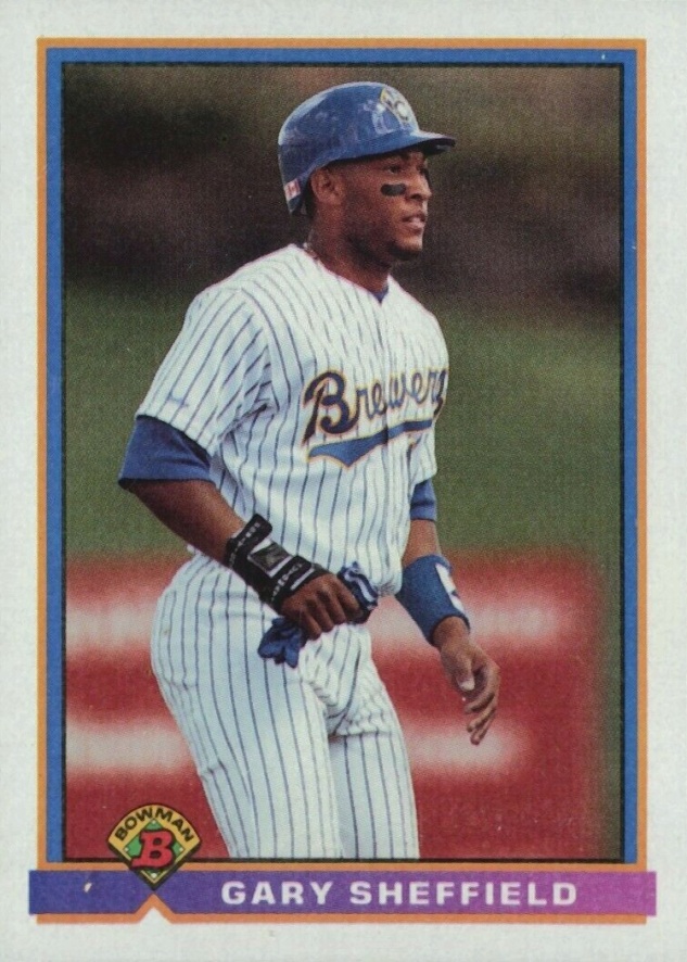 1991 Bowman Gary Sheffield #52 Baseball Card