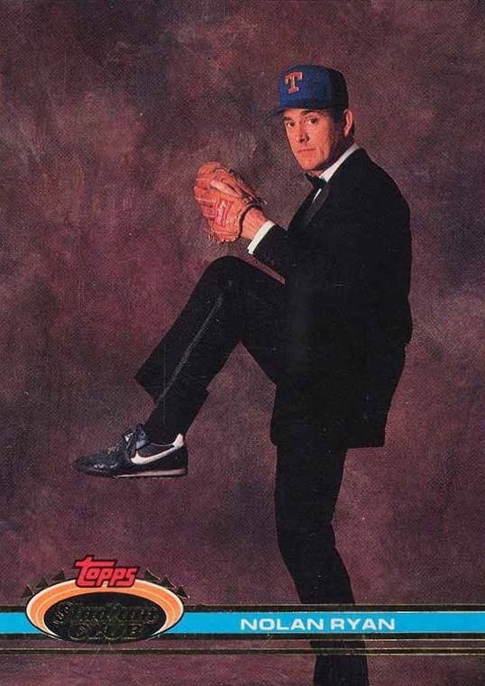 1991 Stadium Club Nolan Ryan Tuxedo #200 Baseball Card