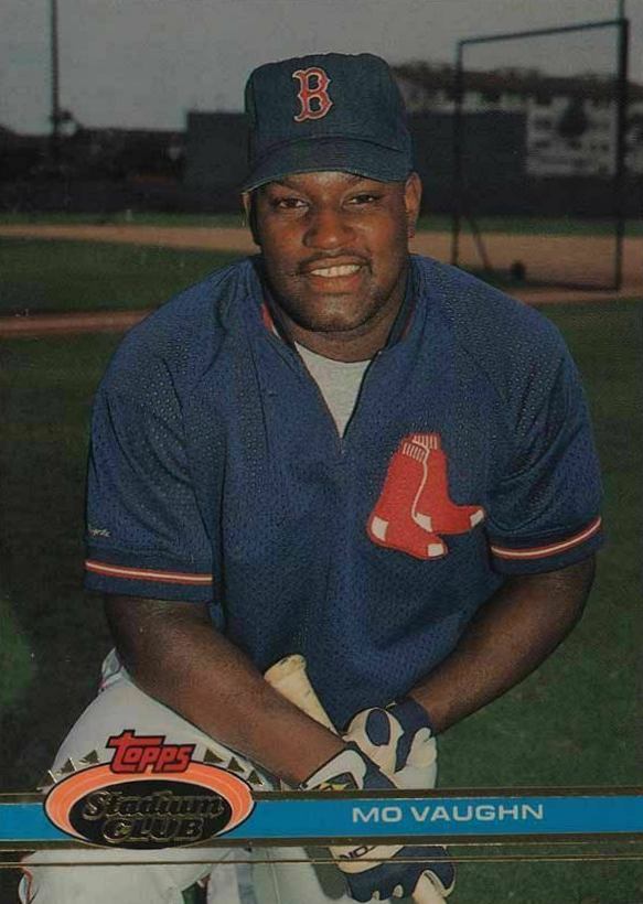 1991 Stadium Club Mo Vaughn #543 Baseball Card