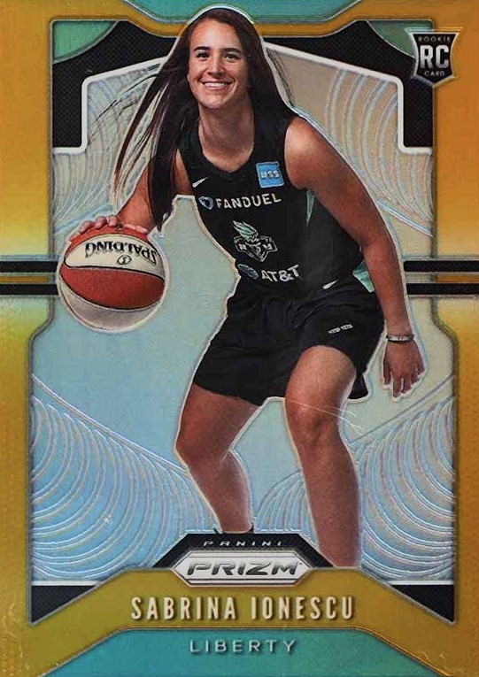 2020 Panini Prizm WNBA Sabrina Ionescu #89 Basketball Card