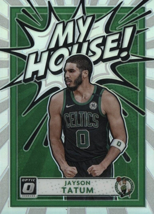 2020 Panini Donruss Optic My House! Jayson Tatum #1 Basketball Card