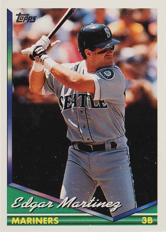 1994 Topps Edgar Martinez #195 Baseball Card