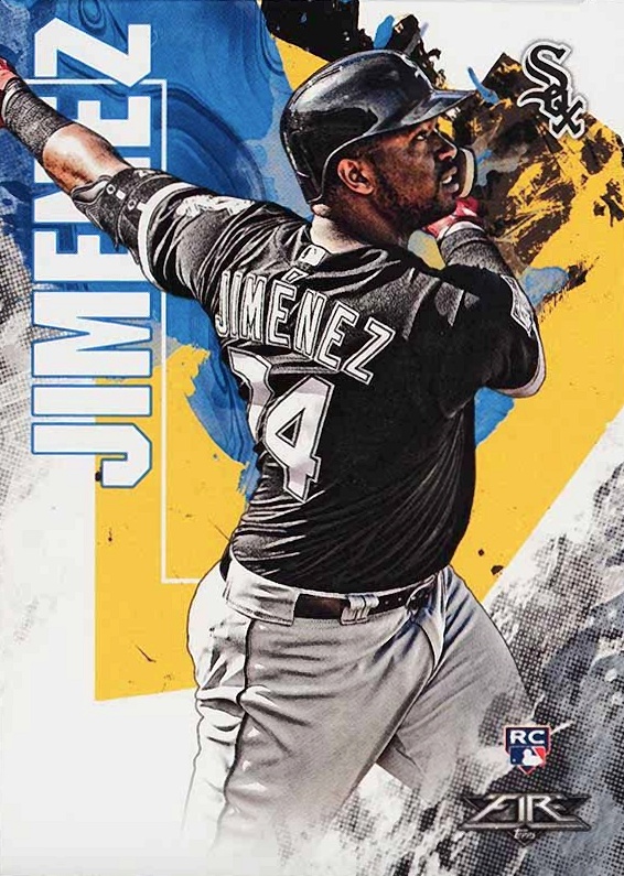 2019 Topps Fire Eloy Jimenez #168 Baseball Card