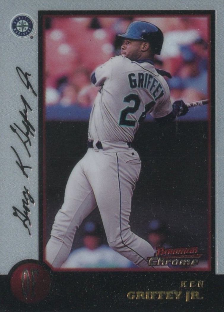 1998 Bowman Chrome Ken Griffey Jr. #33 Baseball Card