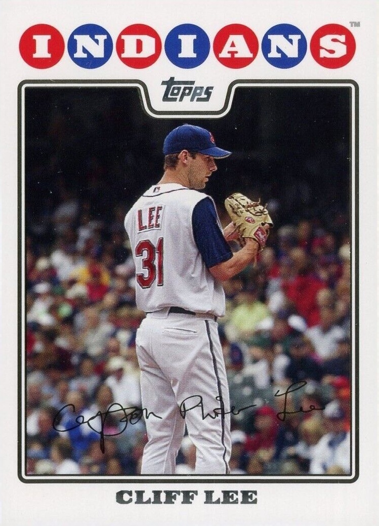 2008 Topps Cliff Lee #317 Baseball Card