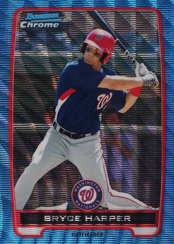 2012 Bowman Prospects Bryce Harper #BCP10 Baseball Card