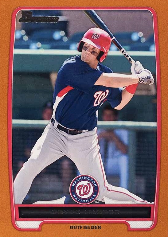 2012 Bowman Prospects Bryce Harper #BP10 Baseball Card